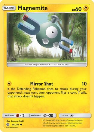 Magnemite (68) Reverse Holofoil - Cosmic Eclipse