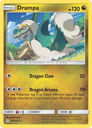 Drampa (159) Reverse Holofoil - Cosmic Eclipse