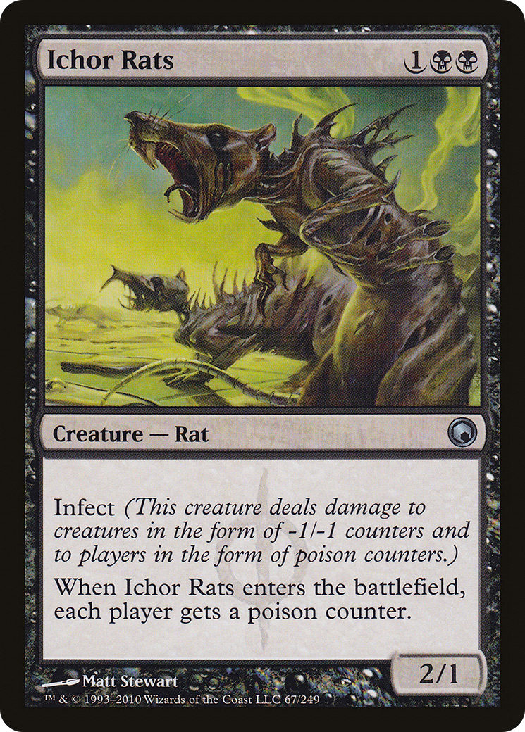 Ichor Rats (067) Foil - Scars of Mirrodin