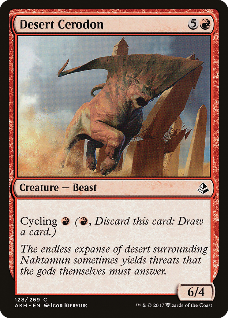 Desert Cerodon (128) Foil - Amonkhet