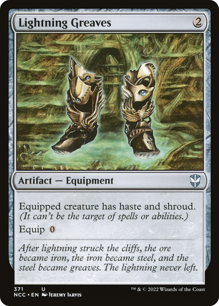 Lightning Greaves (371) - New Capenna Commander