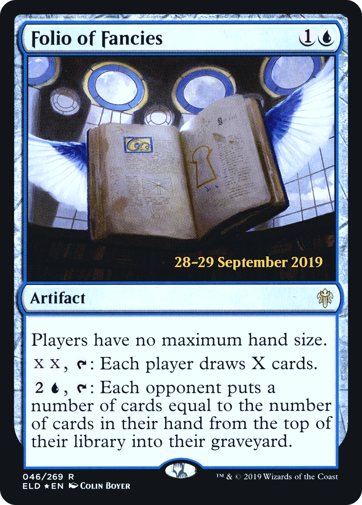 Folio of Fancies (46s) Foil - Throne of Eldraine Promos