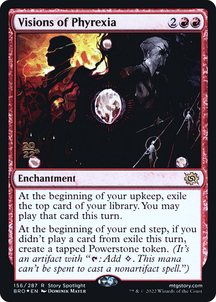 Visions of Phyrexia (156s) Foil - The Brothers' War Promos