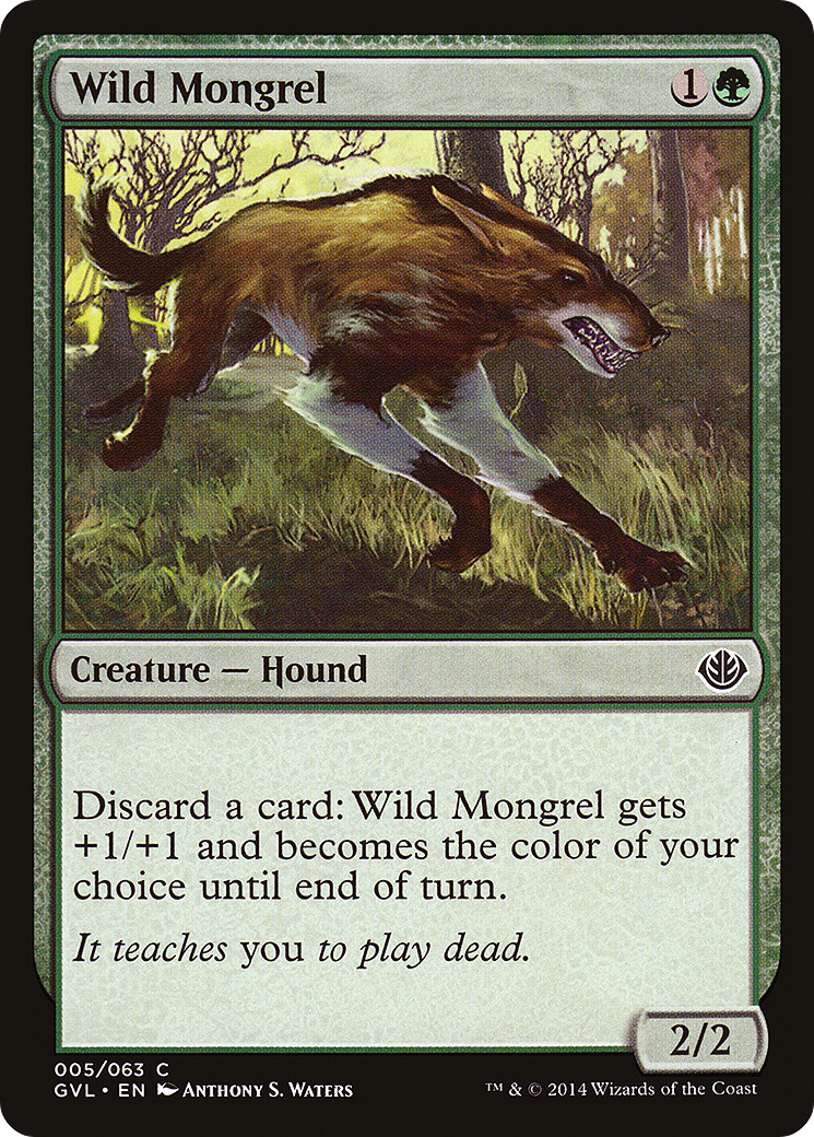 Wild Mongrel - Duel Decks Anthology: Garruk vs. Liliana