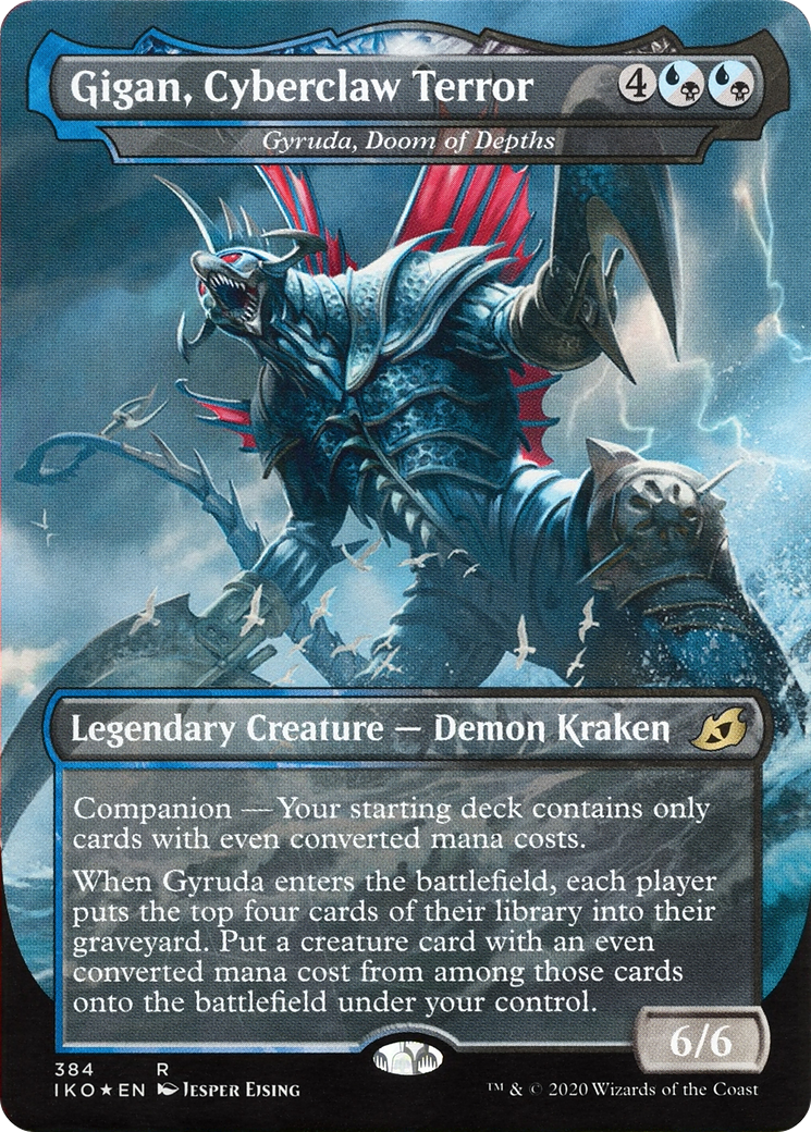 Gigan, Cyberclaw Terror – Gyruda, Doom of Depths (384) - Ikoria: Lair of Behemoths