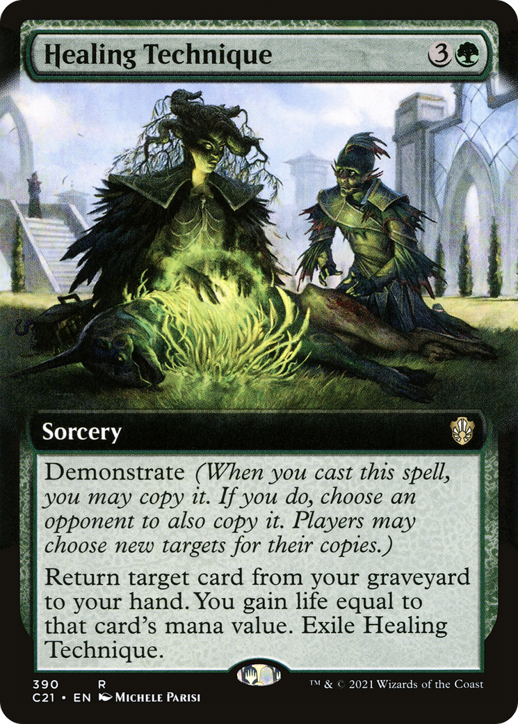 Healing Technique (Extended Art) (390) - Commander 2021