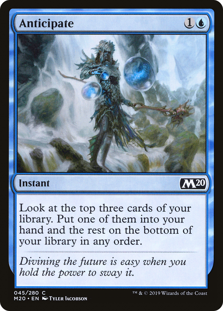 Anticipate (045) Foil - Core Set 2020