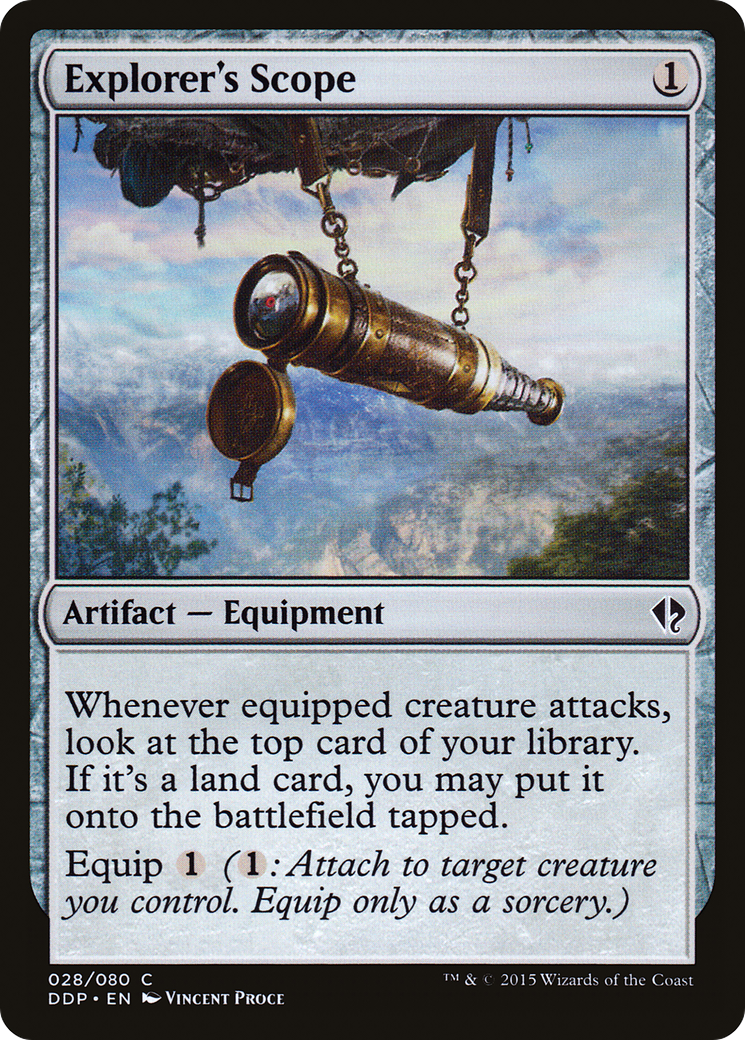Explorer's Scope (028) - Duel Decks: Zendikar vs. Eldrazi