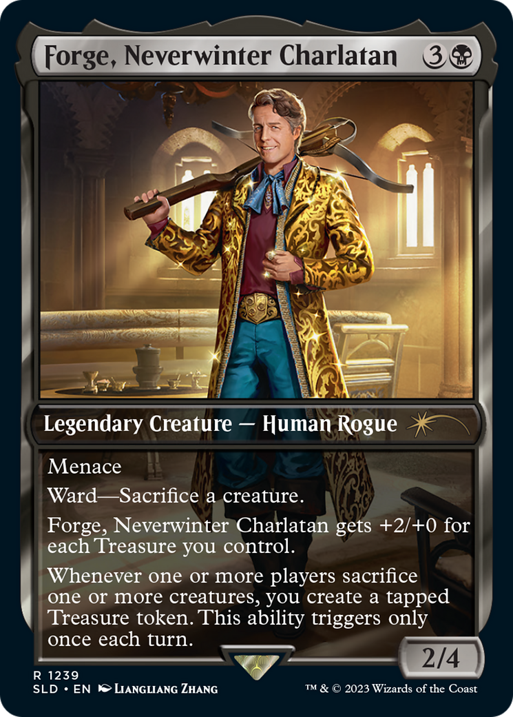 Evin, Waterdeep Opportunist (1239) Foil - Secret Lair Drop