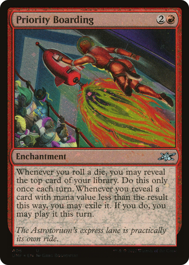 Priority Boarding (405) Foil - Unfinity