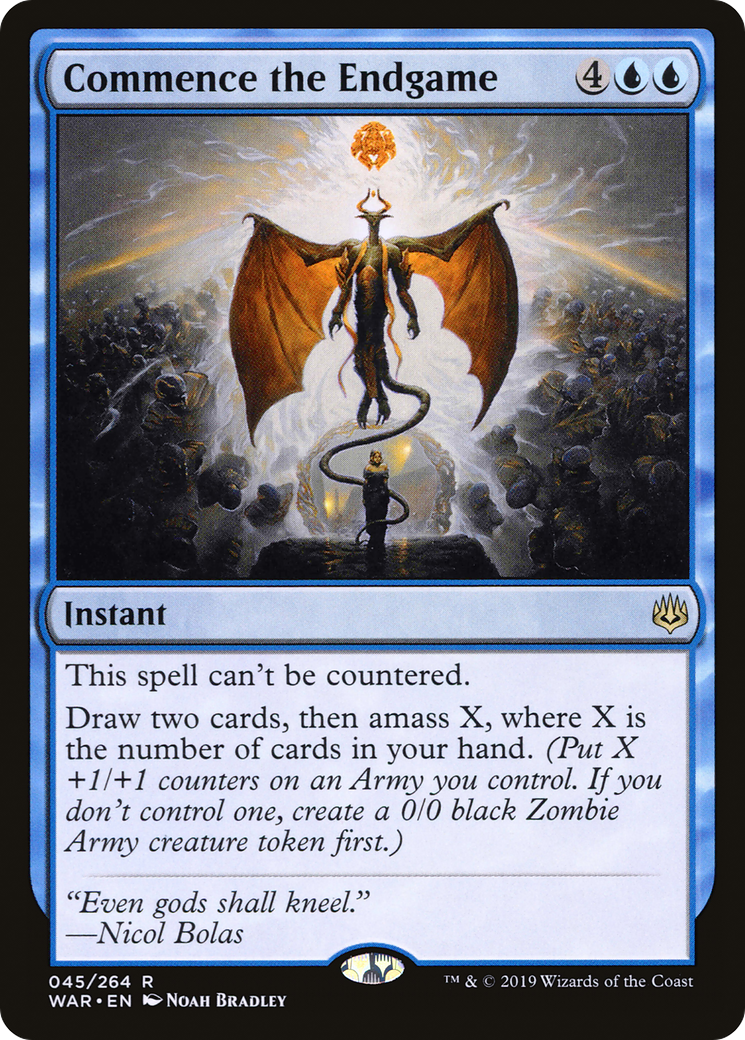 Commence the Endgame (045) Foil - War of the Spark