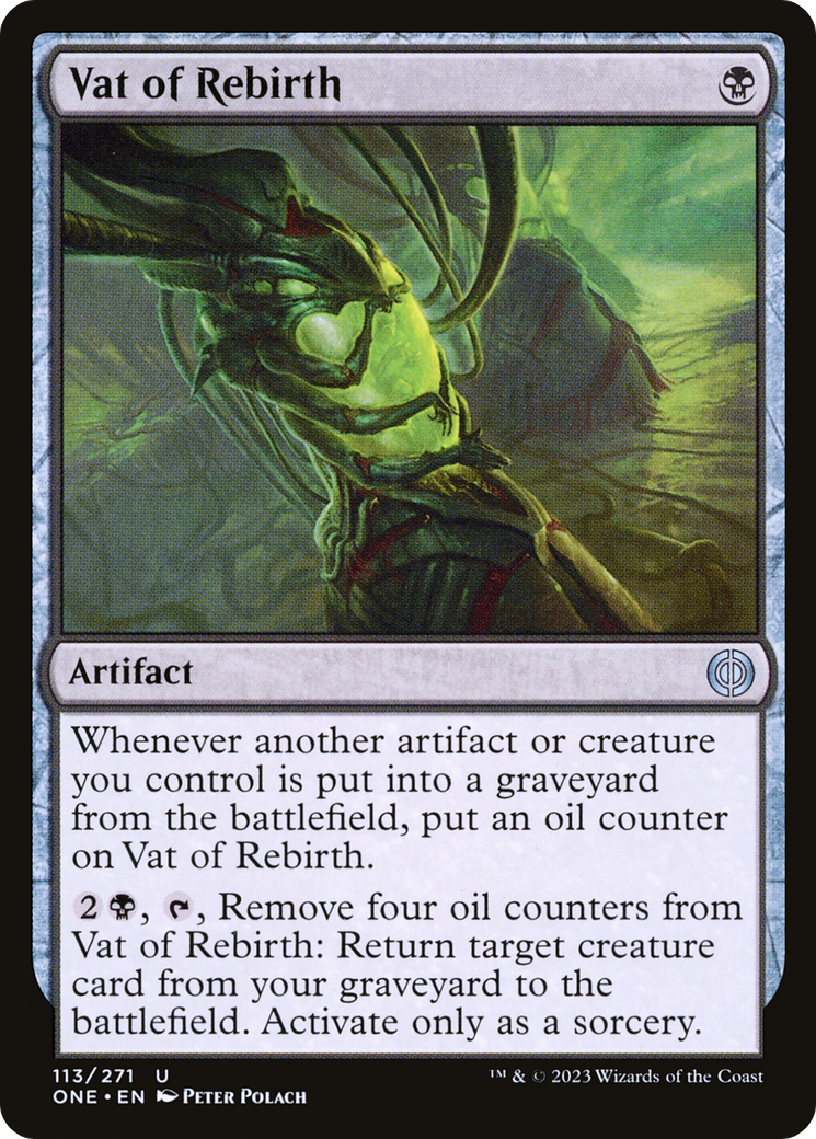 Vat of Rebirth (113) Foil - Phyrexia: All Will Be One