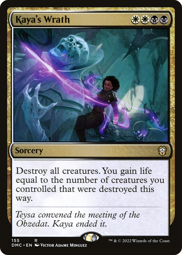 Kaya's Wrath (155) - Dominaria United Commander