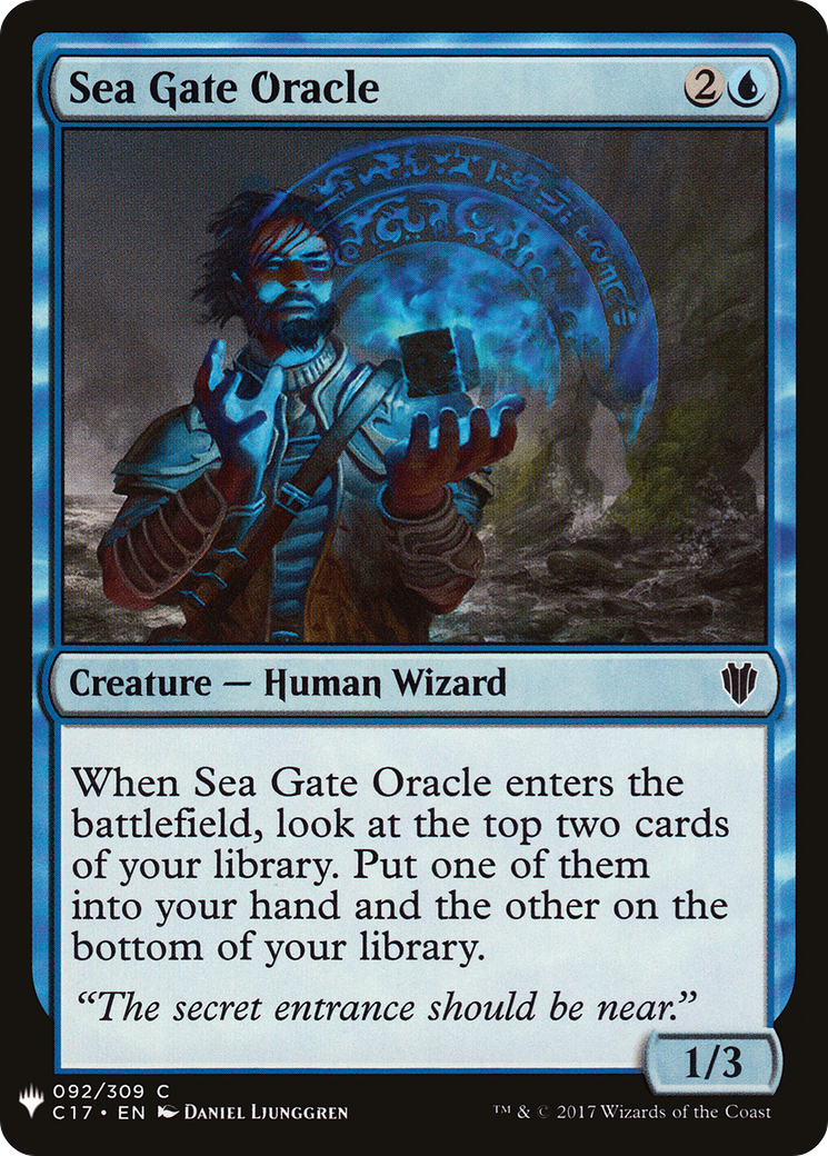 Sea Gate Oracle (C17-92) - The List