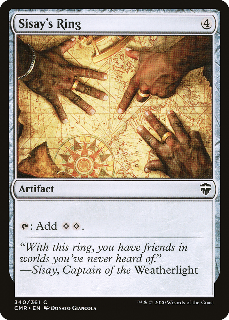 Sisay's Ring (340) Foil - Commander Legends
