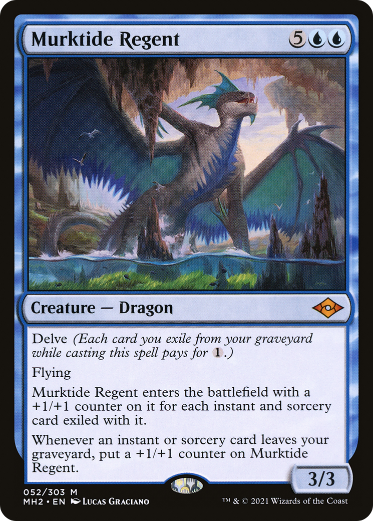 Murktide Regent (052) Foil - Modern Horizons 2