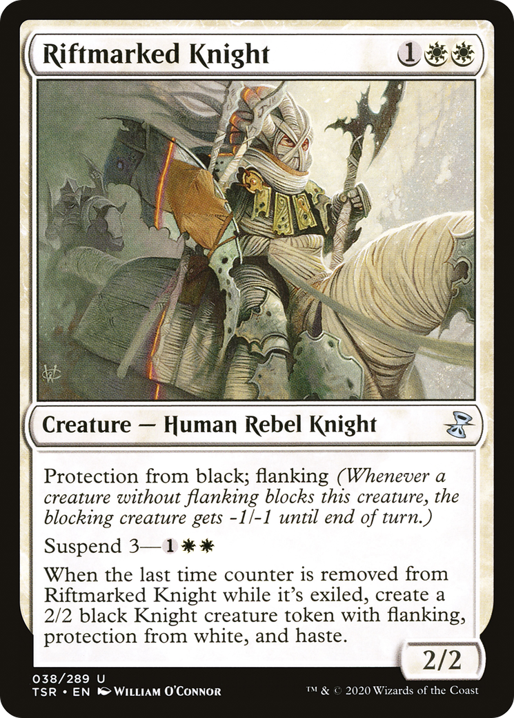 Riftmarked Knight (038) Foil - Time Spiral Remastered