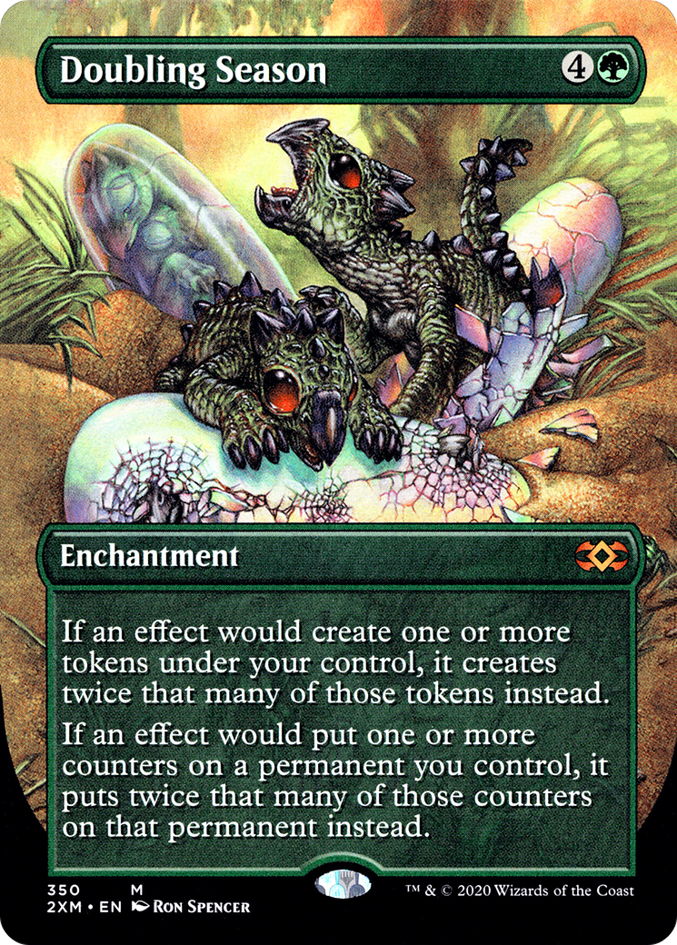 Doubling Season (Borderless) (350) - Double Masters