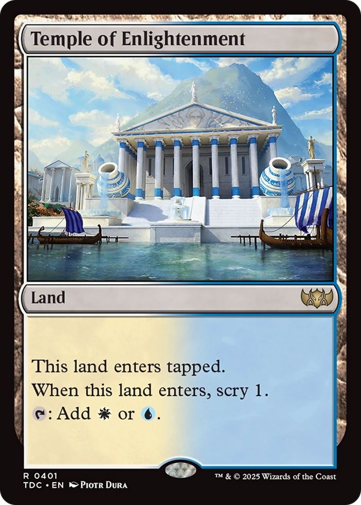 Temple of Enlightenment (401) - Commander: Tarkir: Dragonstorm