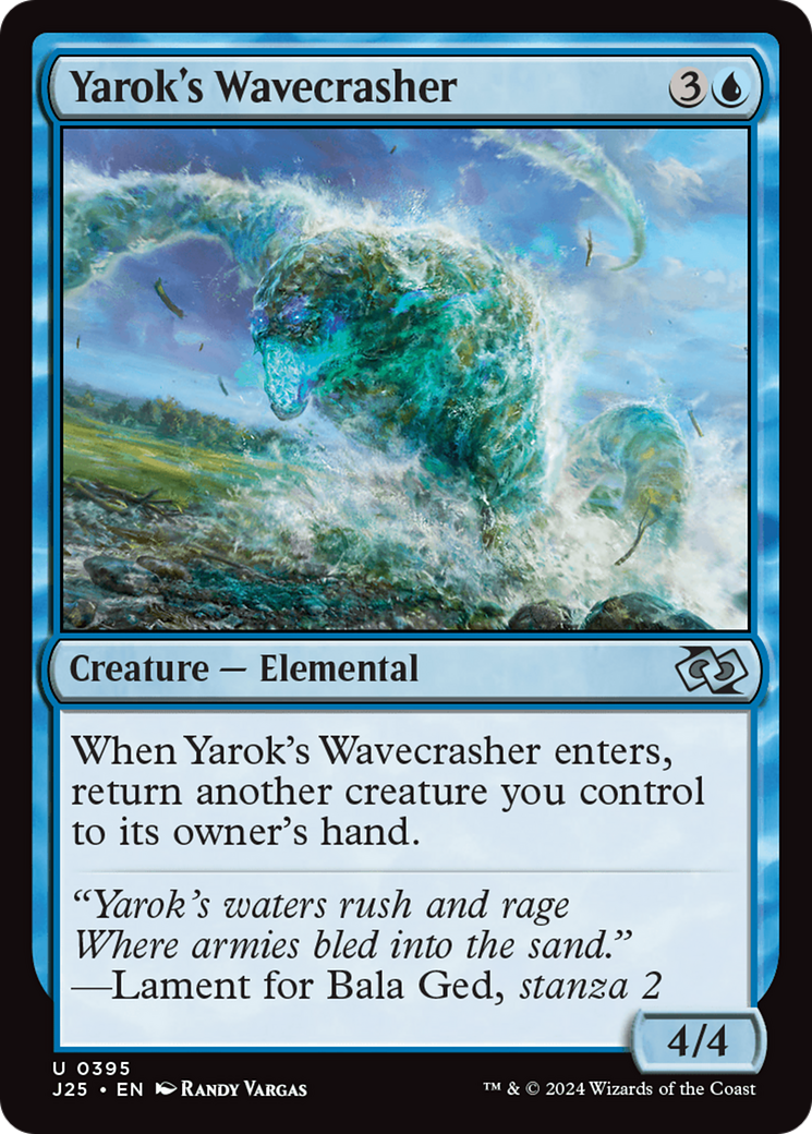 Yarok's Wavecrasher (395) - Foundations Jumpstart