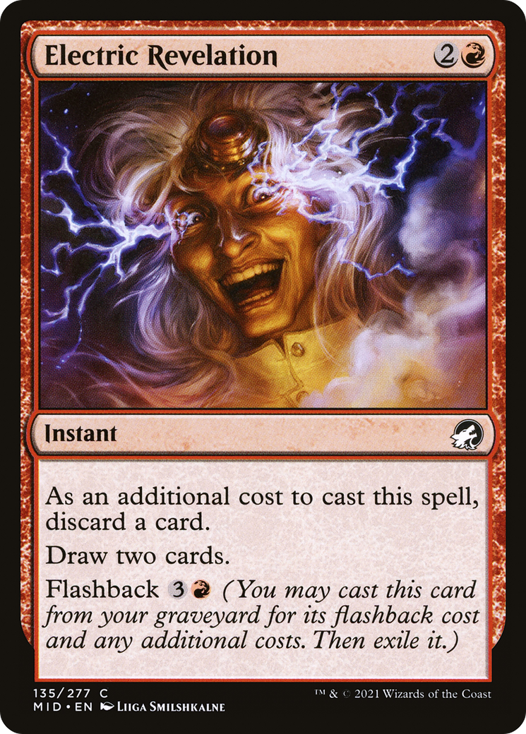 Electric Revelation (135) Foil - Innistrad: Midnight Hunt