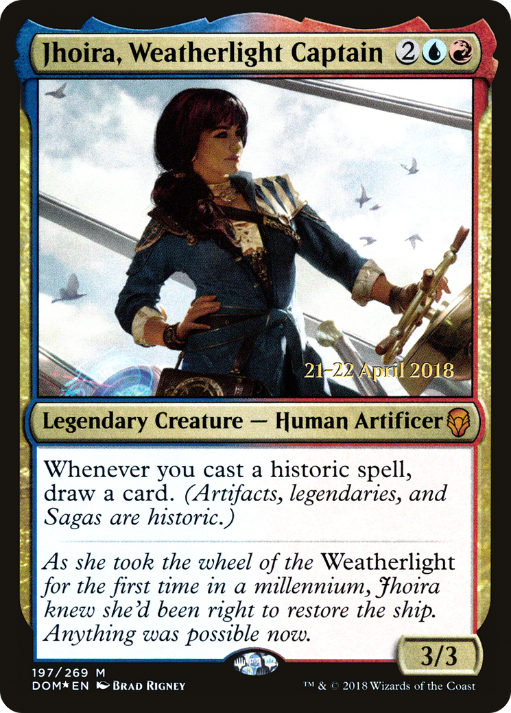 Jhoira, Weatherlight Captain (197) Foil - Dominaria Promos