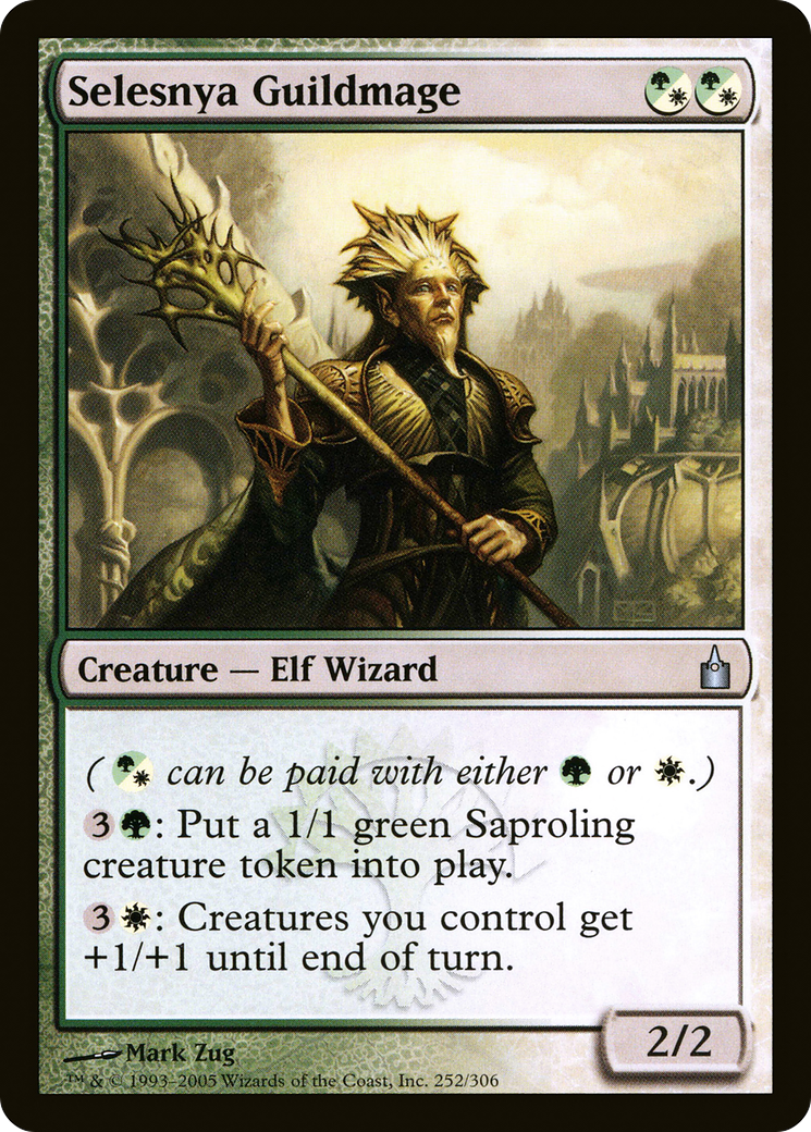 Selesnya Guildmage (252) Foil - Ravnica: City of Guilds
