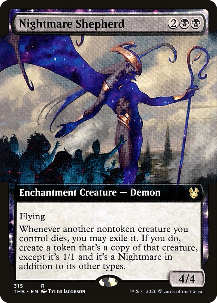 Nightmare Shepherd (Extended Art) (315) Foil - Theros Beyond Death