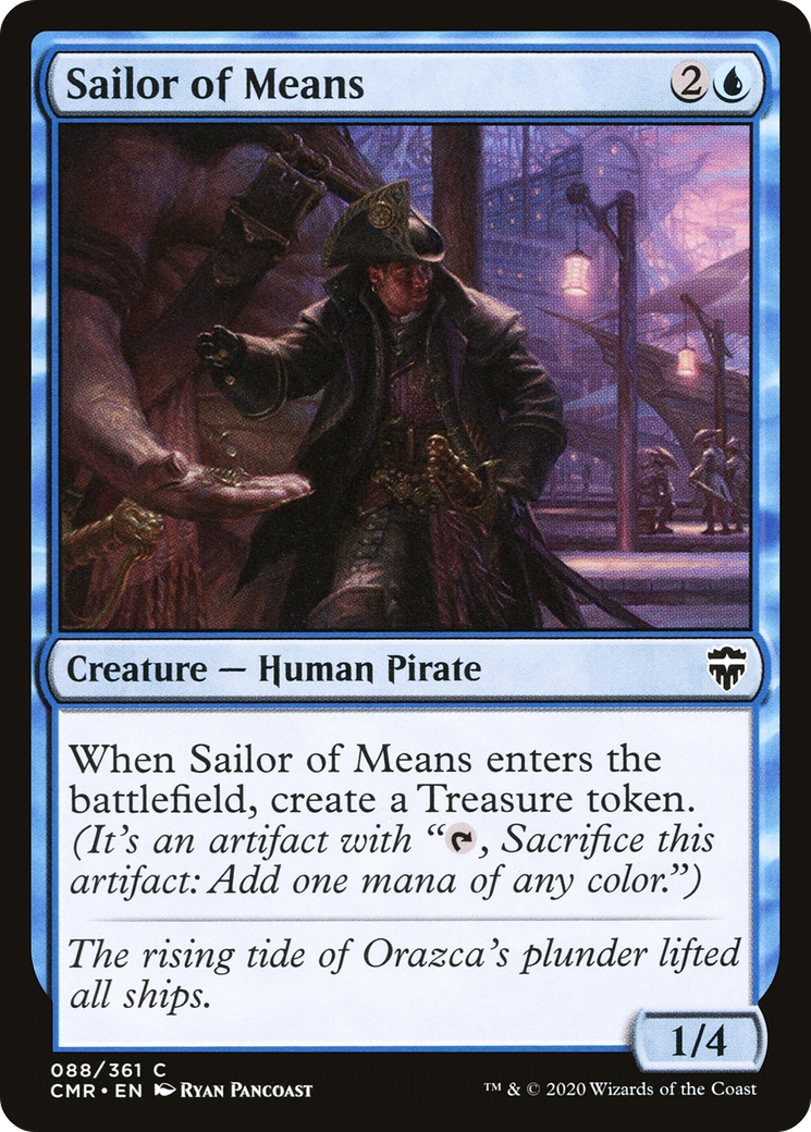 Sailor of Means (088) Foil - Commander Legends