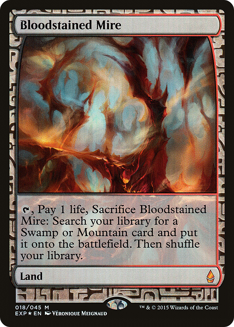Bloodstained Mire (018) Foil - Zendikar Expeditions