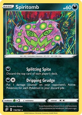 Spiritomb (116) Reverse Holofoil - Rebel Clash