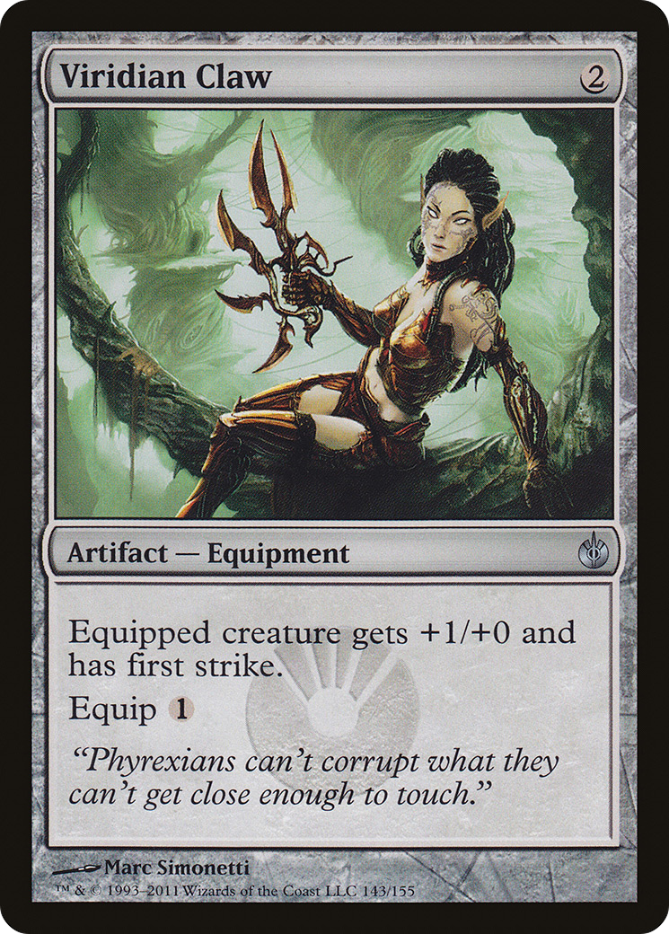Viridian Claw (143) - Mirrodin Besieged
