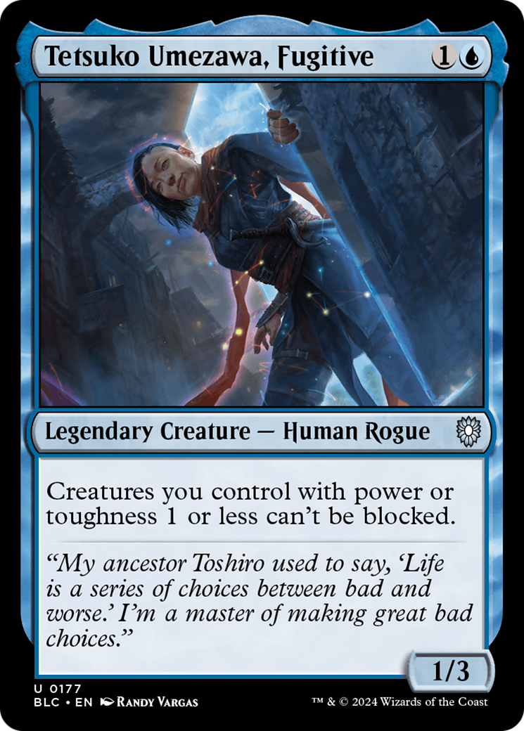 Tetsuko Umezawa, Fugitive (177) - Bloomburrow Commander