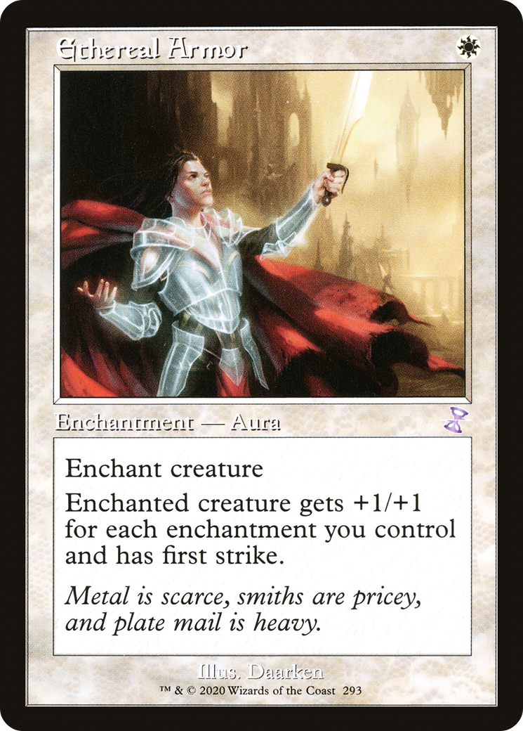 Ethereal Armor (Retro) (293) Foil - Time Spiral Remastered