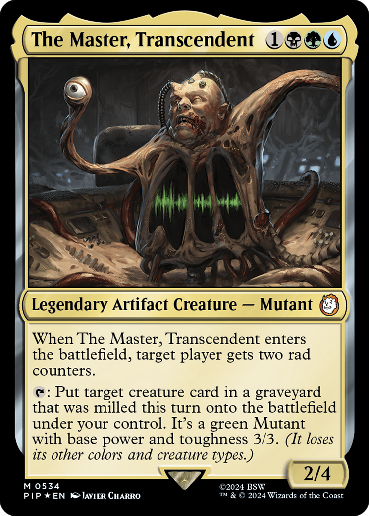 The Master, Transcendent (Surge Foil) (534) Foil - Fallout