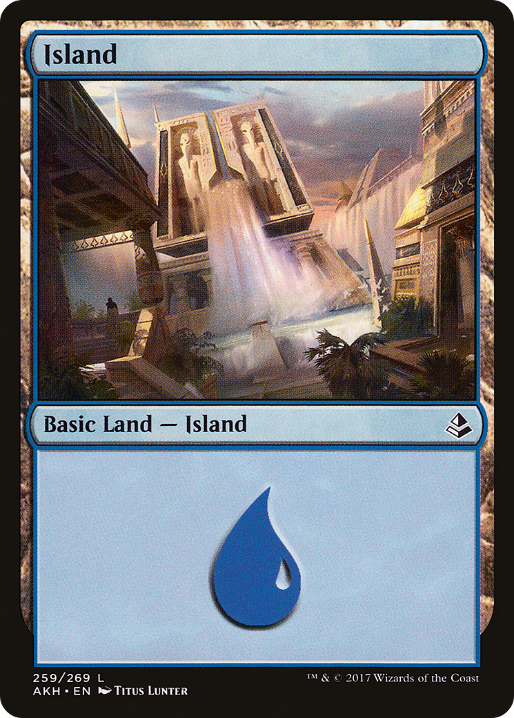 Island (259) Foil - Amonkhet