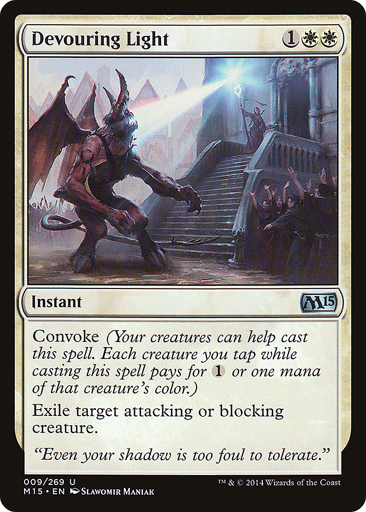 Devouring Light (009) Foil - Magic 2015