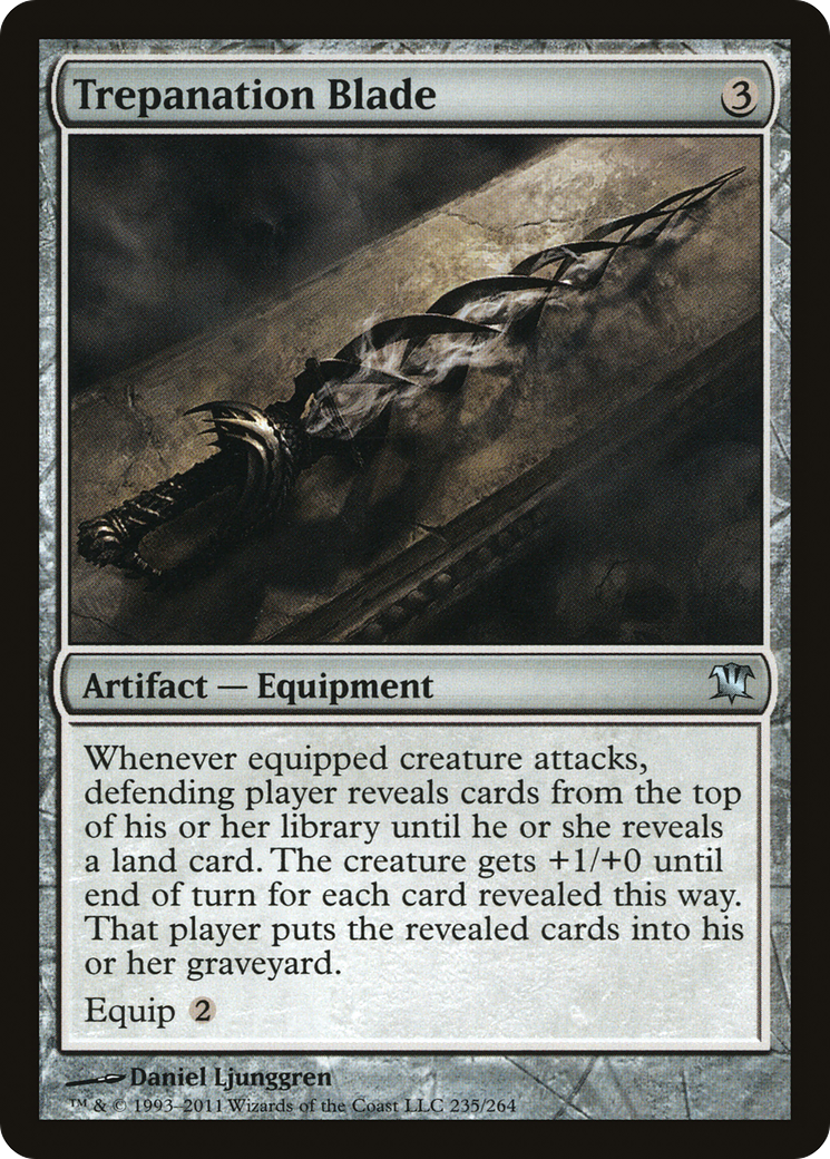 Trepanation Blade (235) Foil - Innistrad