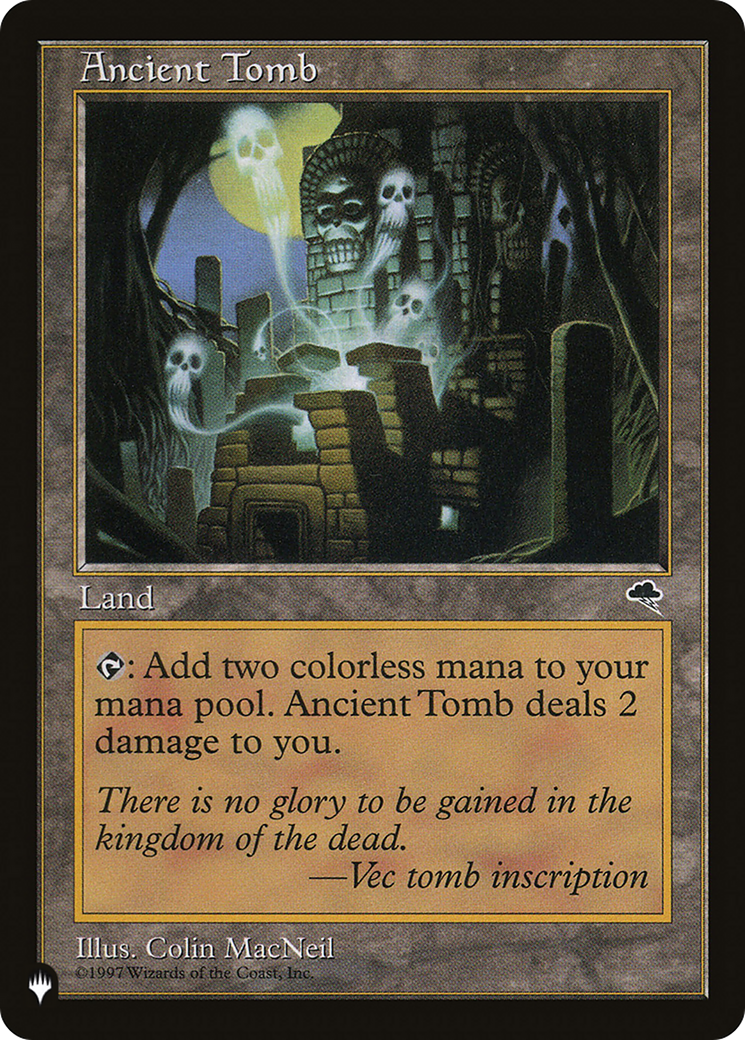 Ancient Tomb (Retro) - The List