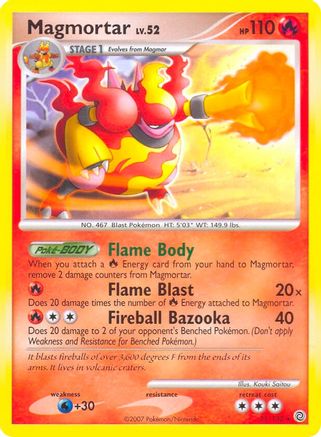 Magmortar - 31/132 (Secret Wonders) (31) Holofoil - Deck Exclusives