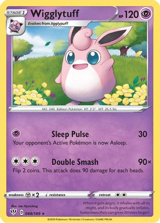 Wigglytuff (68) Reverse Holofoil - Darkness Ablaze
