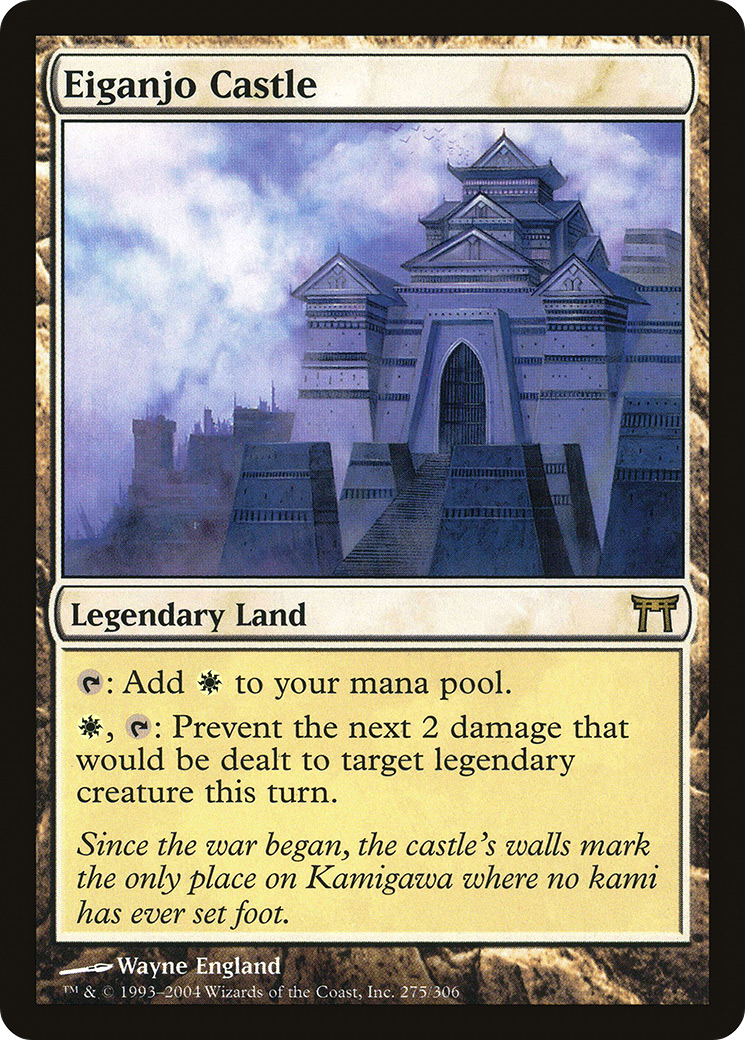 Eiganjo Castle (275) Foil - Champions of Kamigawa