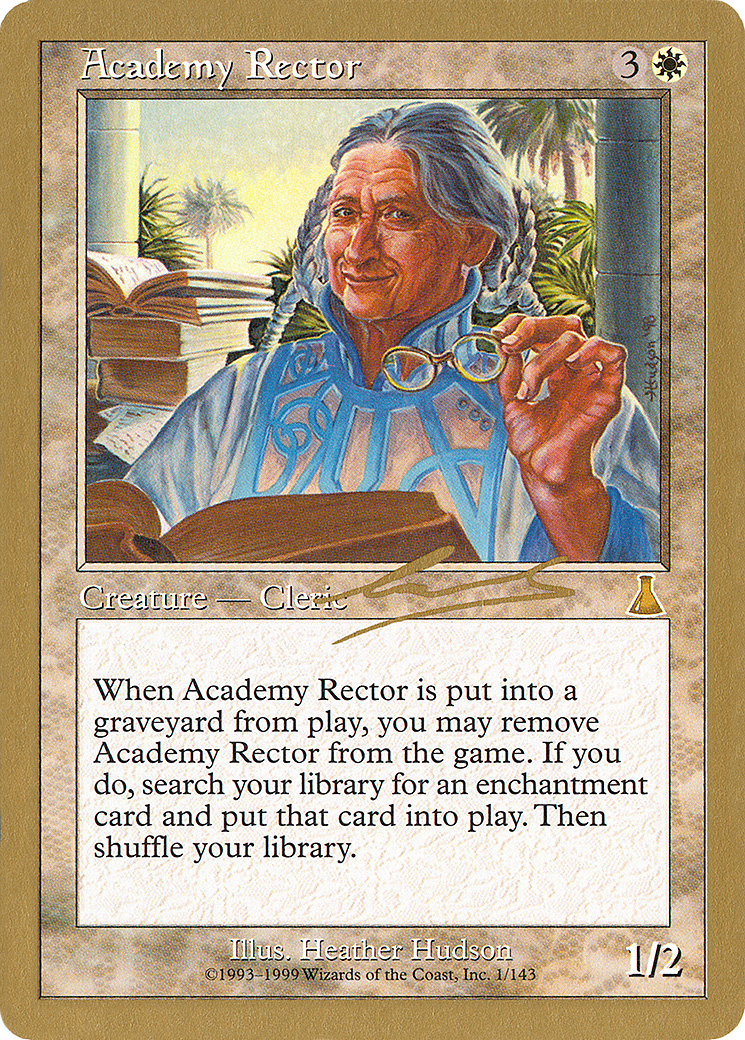 Academy Rector (Retro) (nl1) - World Championship Decks 2000