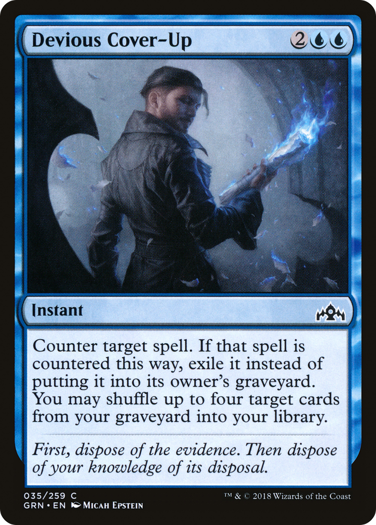 Devious Cover-Up (035) - Guilds of Ravnica