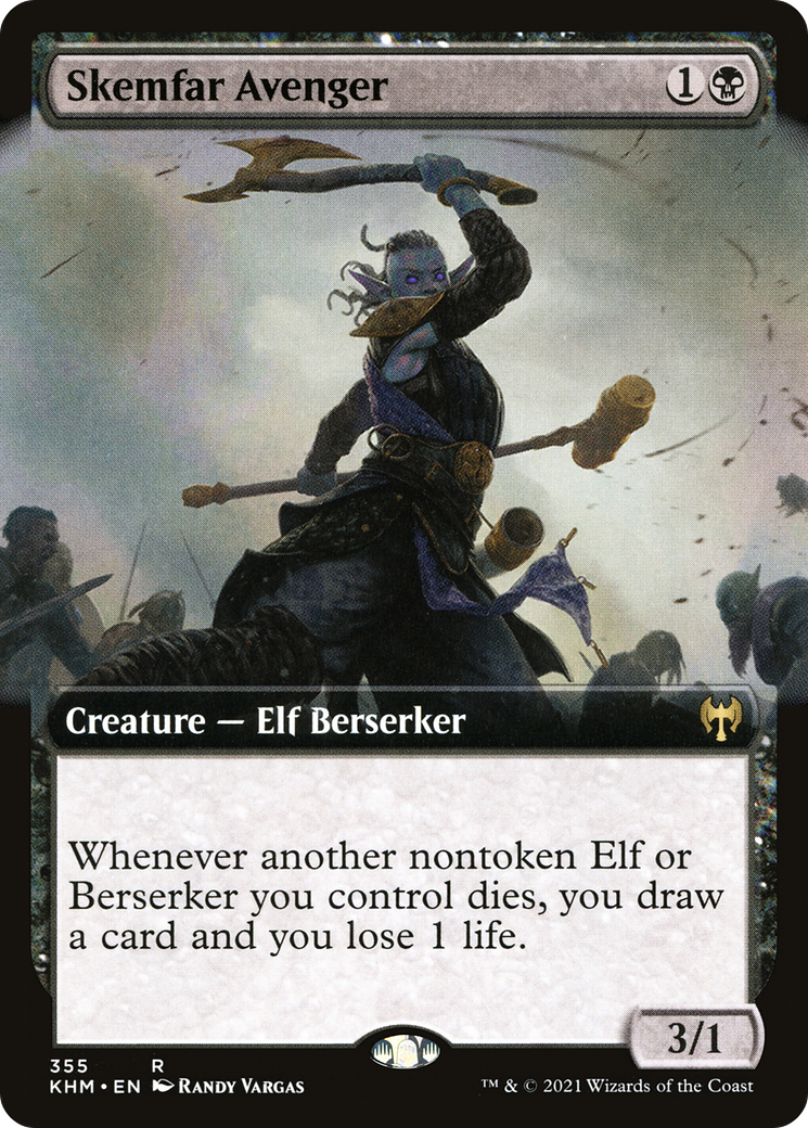 Skemfar Avenger (Extended Art) (355) Foil - Kaldheim