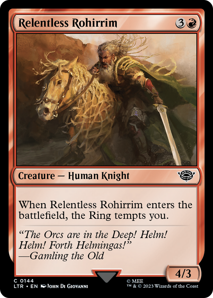 Relentless Rohirrim (144) - The Lord of the Rings: Tales of Middle-earth