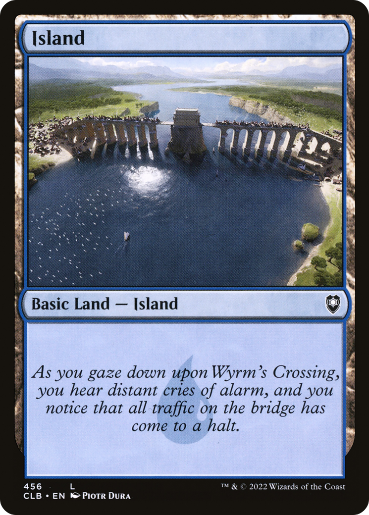Island (456) - Commander Legends: Battle for Baldur's Gate