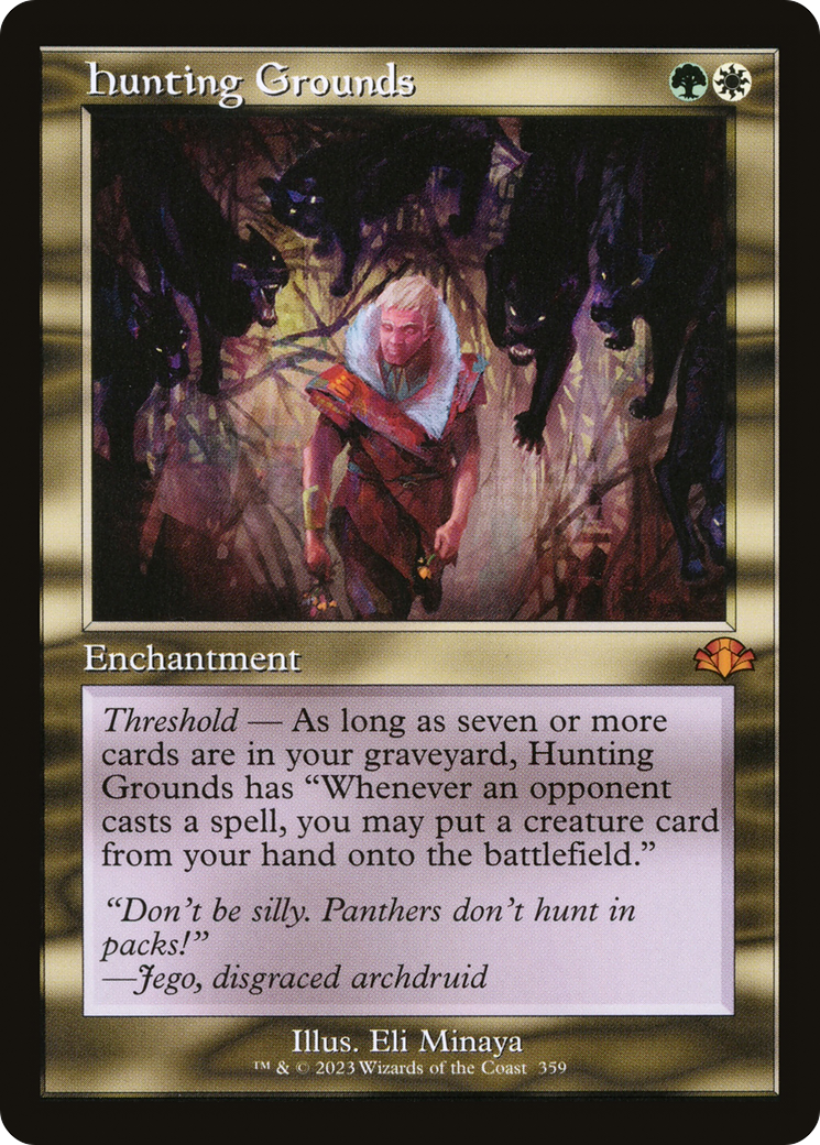 Hunting Grounds (Retro) (359) - Dominaria Remastered
