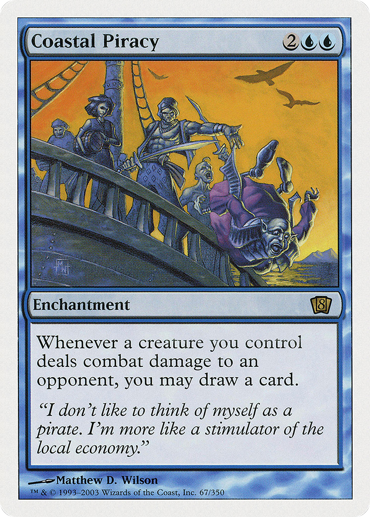 Coastal Piracy (067) Foil - Eighth Edition