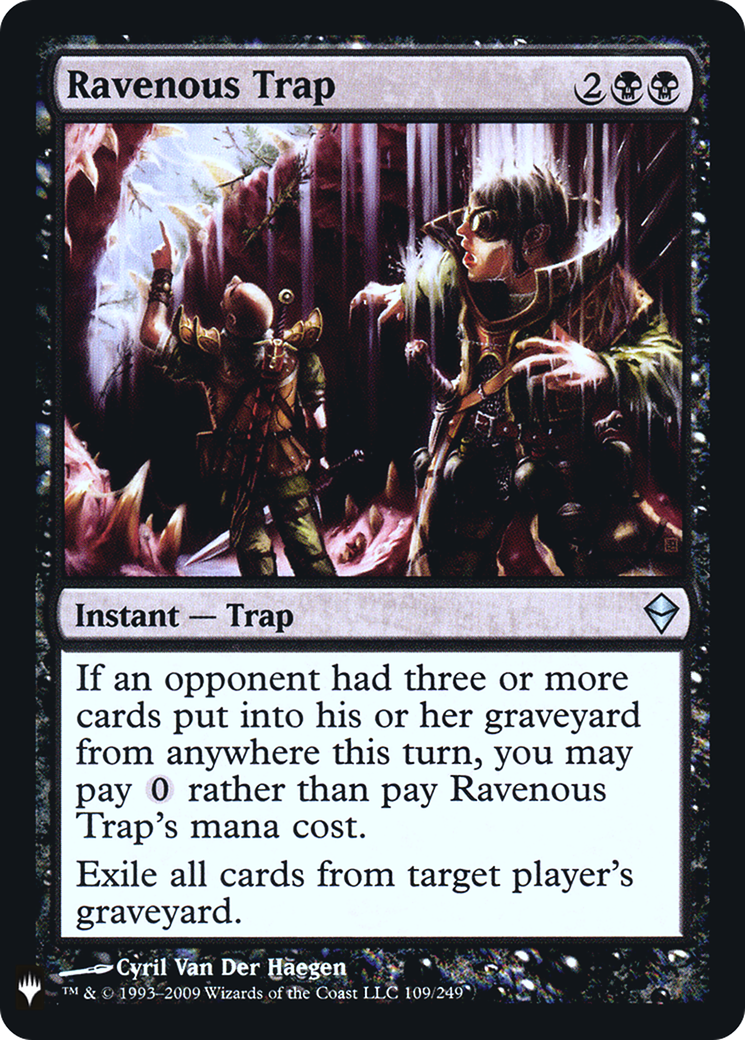 Ravenous Trap (ZEN-109) Foil - The List